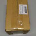 Universal Bathroom Tub Spout with Metal Tub Spout Cover Ring, 5 1/4 Inches Reach Wall Front Mount Faucet with Shower Diverter 1/2" IPS Inside Thread(Matte Black)