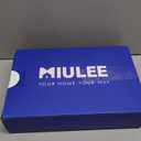 MIULEE Set of 2 Waffle Bathroom Rugs, Boho Bath Rugs Non Slip Washable, Super Absorbent Bath Mats, Ultra Soft Rubber Backed Shower Mats for Bathroom Floor, Tub, Brown & White, 18x30 Inch