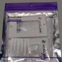 VCE Brush Wall Plate Cable Pass Through, Single Gang Decorator Wall Cover for Low Voltage Cables, In-Wall Cable Management for Wall Mount TV (White), 2-Pack