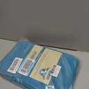 Turquoize Teal Blackout Window Drapes Room Darkening Themal Insulated Grommet/Eyelet Top Nursery/Living Room Curtains for Bedroom/Living Room Each Panel 42 in X 63 in (W X L) (Set of 2 Panels)