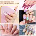 NAIL POLISH KIT with U V Lamp and Drill Starter Kit 36 Colors Gel Nail Polish Nail Art Gel Manicure Kit