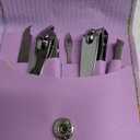 60 Sets Travel Manicure Set Nail Clippers Bulk Pedicure Kit 7 in 1 Stainless Steel Professional Nail Set Grooming Kits Nail Care Tools for Women Men(Vintage Color)