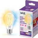 WiZ Clear 60W A19 Tunable White Filament LED Smart Bulb - Pack of 1 - E26- Indoor - Connects to Your Existing Wi-Fi - Control with Voice or App + Activate with Motion - Matter Compatible