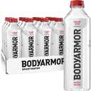 BODYARMOR SportWater Alkaline Water, High Alkaline Bottled Water, pH 9+, 1 Liter (12 Pack), Refreshing Electrolyte Water Pack, Wide Mouth Bottle (EXP 09/26/27)