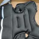 ZELUS Weighted Vest for Men and Women | 20-32lb Vest with 6 Ironsand Weights for Home Workouts | Adjustable Body Weight Vest Exercise Set for Cardio and Strength Training (Black)