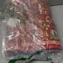 Christmas Area Rug,Christmas Hallway Runner Rug,Soft Vintage Holiday Rugs for Entryway with No-Slip Backing Retro Carpet for Kitchen Laundry Room (Red,23.6 * 63in)