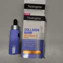 Neutrogena Collagen Bank 15% Vitamin C Face Serum, Vitamin C Serum for Face Helps Build Collagen for Glowing, Plumper Looking Skin, Uneven Skin Tone Treatment, Fragrance Free, 0.5 fl. oz