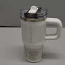 STANLEY Quencher ProTour Flip Straw Tumbler with Leakproof Lid | Built-In Straw & Handle | Cupholder Compatible for Travel | Insulated Stainless Steel Cup | BPA-Free (14 Ounces, Frost Fade)