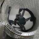 11.8 In Disco Ball Helmet, Silver Glitter Ball Hat, Sparkling Disco Party Decorations, Multicolored Reflective Mirror Glass Costume for Celebration Party Accessory Bar Nightclub DJ Cosplay