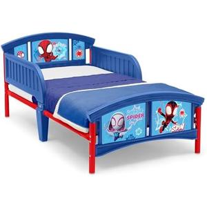 Delta Children Plastic Toddler Bed, Spidey and His Amazing Friends