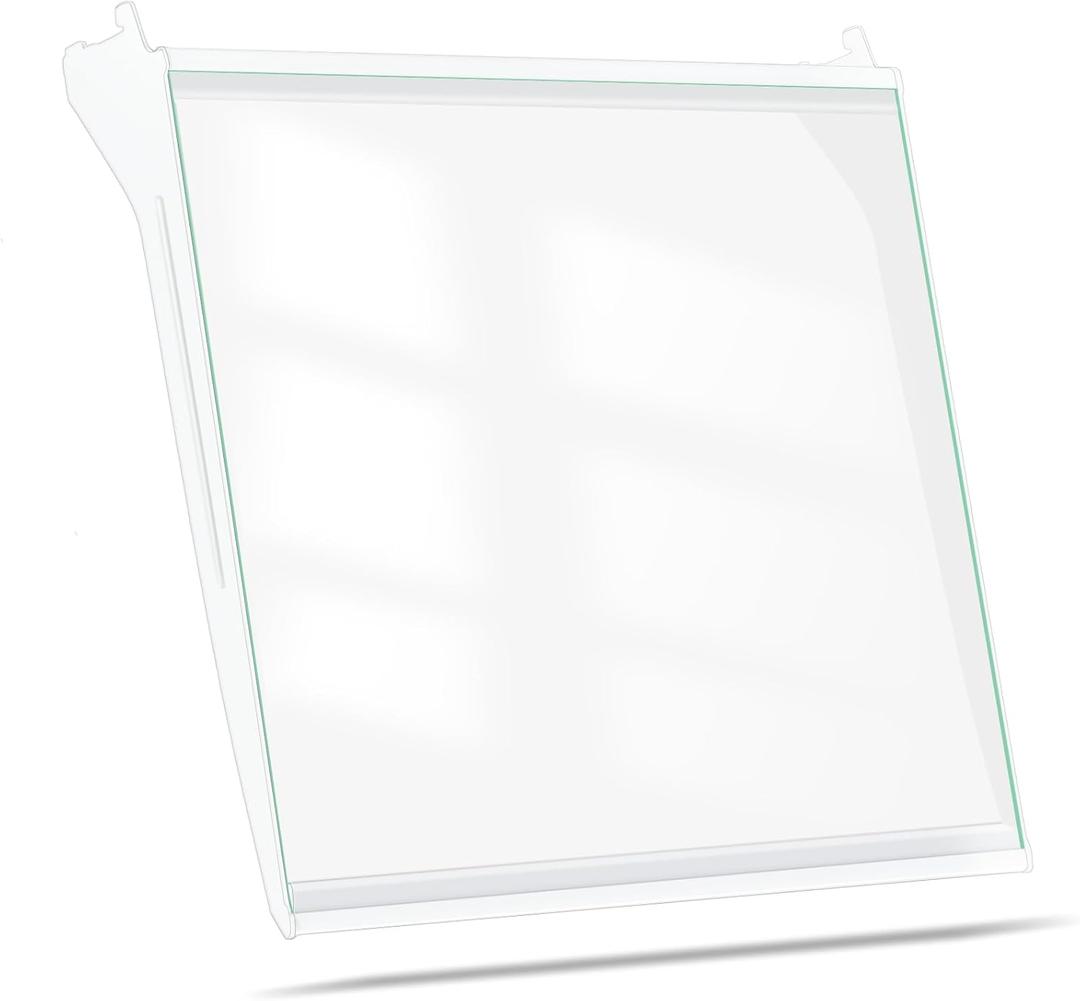 Upgraded 5304511775 Refrigerator Glass Shelf Compatible with Frigidaire Refrigerator Glass Shelf Replacement LFSS2612TF0 5304512782 Frigidaire Fridge Shelves FFSS2615TS2 FFSS2615TS0 FFSS2625TS2