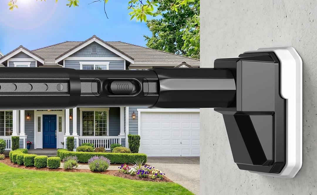 Tension Curtain Rod 41-146 In (4-12ft), Extra Long Tension Rod No Drilling For Patio Windows, Black Shower Curtain Rod For Room Divider, One-Click Telescopic Rod, Outdoor Curtain Rods Never Rust