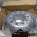 19.5" Wheel Simulators, 304 Polished Stainless Steel Simulator Kit, 2 Front and 2 Rear Wheel Covers, 10 Lug 5 Hand Hole, with Bolt Kit Fit for 2005-2021 Ford F450/F550(19.5IN)