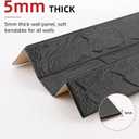 30 Pcs 45 Sqft 3D Wall Panels Peel and Stick Foam Faux Brick Wall Panel