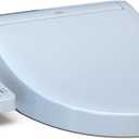 TOTO WASHLET KC2 Electronic Bidet Toilet Seat with Heated Seat and SoftClose Lid, Round, Cotton White - SW3023#01