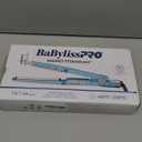 BabylissPRO Nano Titanium Ionic Hair Straightener, Professional Flat Iron For All Hair Types