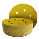 100 Grit 6 Inch Sanding Discs, 100-PCS, 6 Hole, Hook and Loop Sandpaper Set, Round Orbital Sand Paper Discs for Sander