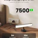Rechargeable Battery Operated Wall Sconces 7500mAh, Wall Lights for Bedroom