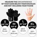 MhIL Workout Gloves for Women – Breathable Gym Gloves for Women with Palm Protection and Enhanced Grip – Padded Weight Lifting Glove for Womens with Wrist Wraps Support Weightlifting Exercise Cycling