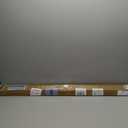 12 Pack 47 Inch Dual Track Upright Wall Shelving System Shelf Bracket Twin Slot Shelf Rail Twin Track Upright Heavy Duty Support System for Pantries, Linen Closets, Laundry Rooms (White)