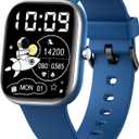 Smart Watch for Kids Fitness Tracker No Phone/APP Needed,19 Sport Mode,1.5" DIY Dial,IP68 Waterproof,Sleep Monitor,Pedometers,Heart Rate,Great Birthday Gift for Boys Girls Teens 6-14 Year Olds (Blue)