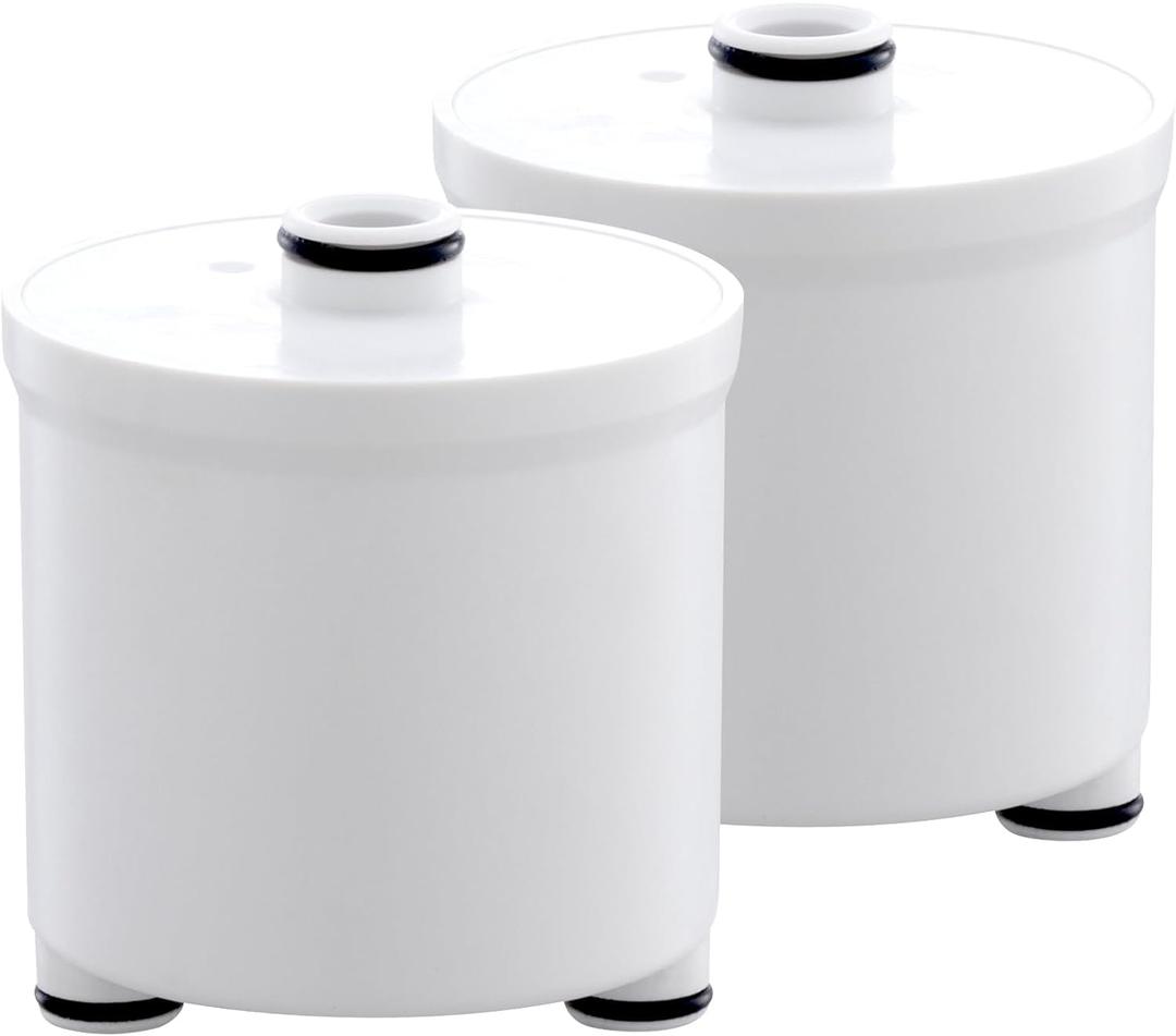 Ryamen 2-Pack Shower Filter Replaecment for Ryamen S8 Filtered Showerhead, White, F8 Version