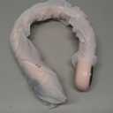 Portable Neck Fan,Hands Free Personal Wearable Bladeless Fan,6000mAh USB Rechargeable,360 Cooling,LED Display,4-Speeds,Birthday Gifts for Men Women Dad Mom,Valentines Day Gifts for Her Him (Pink)