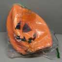Halloween Plush Pumpkin Head Mask Mascot Costumes Adult Cartoon Costumes Yellow