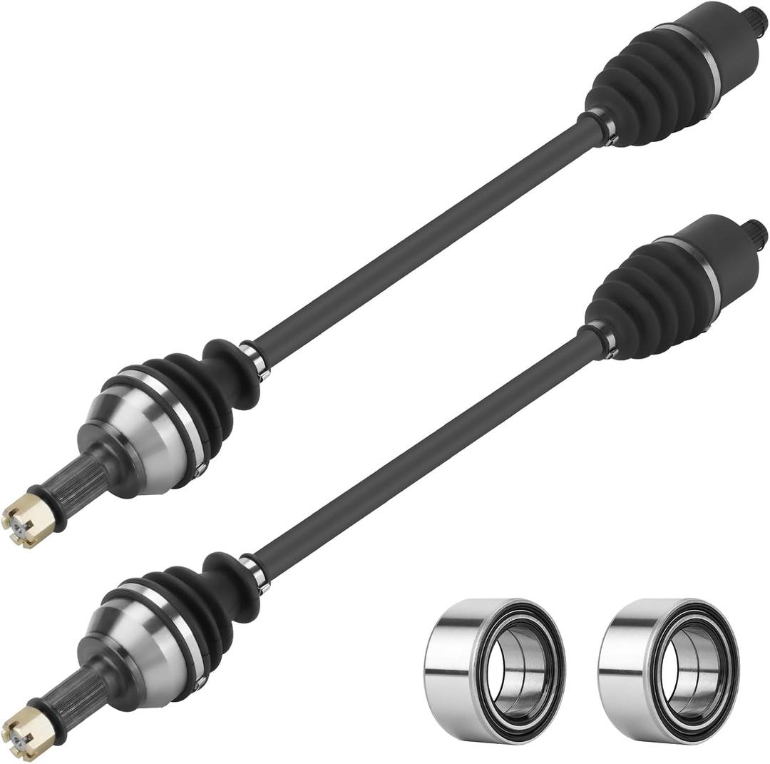 Front Left/Right CV Axle with Bearing Kit for Polaris RZR XP 1000 / XP 4 1000 2014 2015 2016 2017 2018 2019 ; 2022 2023 (Highlifter 2016 Only), CV Axle Drive Half Shaft for 1333123, 1333283