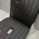 Large Cargo Liners for 2024 2025 2026 Mazda CX90 CX-90 6 Seats (Not for 7/8 Seats) (50/50 Split Folding),TPE All Weather Protection Car Trunk Mat Covering The Backrest Mat Accessories