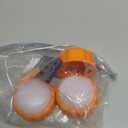 Homemory Halloween Bright LED Pumpkin Lights, Color Changing with Remote Control and Timers,Jack O'Lantern Lights Battery Operated for Halloween, Fall Decorations, Orange, Set of 