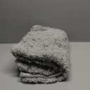 Disolla Grey Bathroom Rug 17x24 - Non-Slip Plush Small Bath Mat, Highly Absorbent & Ultra Soft Fluffy Floor Mat, Machine Washable for Shower and Tub