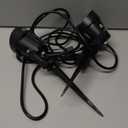 T-SUN Red Spotlight Outdoor, Waterproof LED Landscape Lighting with US Plug, Easy Install 270 Adjustable Outdoor Spot Lights for Garden Tree Yard Decor, Set of 2