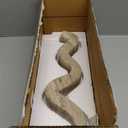 Bloomingville Marble Wave Double Taper Candle Holder, Beige