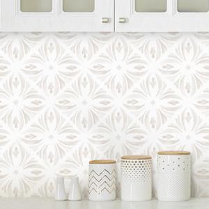 Modern Geometric Peel and Stick Wallpaper Boho Contact Paper Neutral Self Adhesive Removable Wallpaper for Kitchen Bedroom Bathroom Waterproof White Contact Paper for Cabinets 590inL 17.3inW
