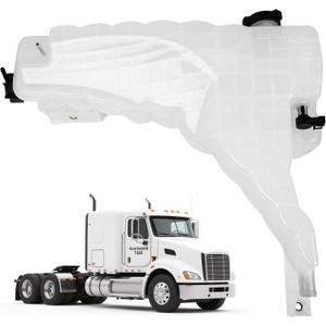 Coolant Reservoir Tank for 2013-2020 Kenworth T680 T880 Peterbilt 579, Radiator Replacement with Cap, Semi Truck Engine Coolant Bottle Accessories Part No. DR104002