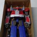 Transformers Toys Heroic Optimus Prime Action Figure - Timeless Large-Scale Figure, Changes into Toy Truck - Toys for Kids 6 and Up, 11-inch 