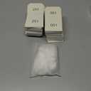 500 Pack Duplicate Auto Park Tags with Attached String,Service Dispatch Numbered Check Tags for Car Permits Repair Coat Check Tickets