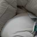 Three Geese White Goose Feather Down Pillows Queen Size Set of 2-100% Cotton, Medium Firm,Soft Support