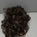 Mens Short Curly Brown Wig Handsome Synthetic Full Wigs Natural Halloween Cosplay Costume Hair Wig