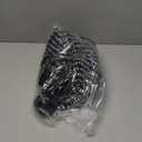 Amazon Essentials Crewneck Sweater for Women, Soft-Touch (Small, Black Charcoal White Stripe)