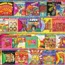 Buffalo Games - Aimee Stewart - Retro Album Covers - 1000 Piece Jigsaw Puzzle for Adults -Challenging Puzzle Perfect for Game Nights - Finished Size is 26.75 x 19.75