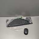 Logitech MK235 Wireless Keyboard and Mouse Combo for Windows, 2.4 GHz Wireless Unifying USB Receiver, 15 FN Keys, Long Battery Life, Compatible with PC, Laptop