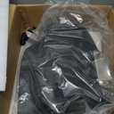 Left Driver Side Mirror Compatible With 2015-2026 Ford Transit 150 250 350 350HD With Power Glass Manual Folding Heated Turn Signal Matte Black (Short Arm) Replace#CK4Z-17683-CA(6Pins)