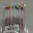 TUL Retractable Gel Pens, Bullet Point, 0.5 mm, Gray Barrel, Assorted Bright Ink Colors, Pack Of 8