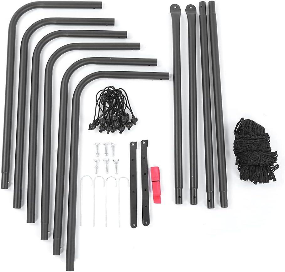 Steel Collapsible Football Rebound Target Net Adjustable Soccer Bounce Goal Mesh Shooting Assist Training Equipment for Clubs and Schools