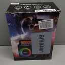 Karaoke Machine for Adults - Portable Bluetooth Karaoke Speaker with Two Wireless Microphones, PA System Speaker Supports TF Card/USB, AUX in, REC, Bass & Treble for Party/Meeting, Black