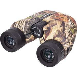 10x50 Compact Binoculars for Adults - Long Distance View, High Powered Binoculars with Travel Case - Lightweight, Large Eyepiece, Water & Fog Proof - Hunting, Bird Watching, Cruise