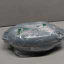 Enameled Cast Iron Oval Dutch Oven Pot with Lid, Dutch Oven for Sourdough Bread Baking, Bread Oven, Bread Dutch Oven, Oval Bread Pan, 5qt, Seasalt