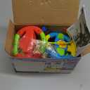 lalalark 2 Pack Remote Control Car for Toddlers, RC Cars with Cartoon Figure, Kids Toy Bumper Cars with LED Lights and Sounds, Light Up Car with Music, Christmas Birthday Gift for Boys Girls